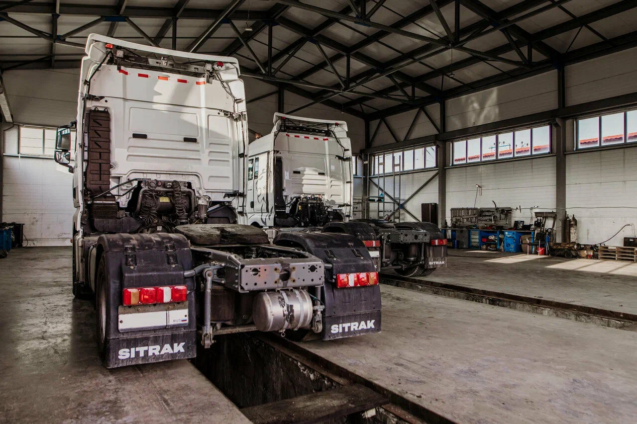 Тягачи в ремзоне TruckSpace